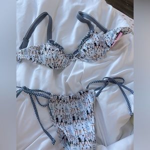 Strawberry milk mob page 6 bikini set NWT